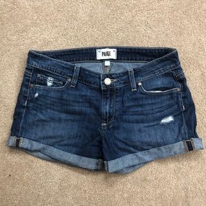 VGC Paige Jimmy Jimmy Shorts roll up cut-off sz 25